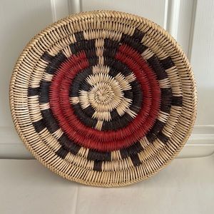 Hopi Indian Coil Plaque/ Navajo Wedding Basket